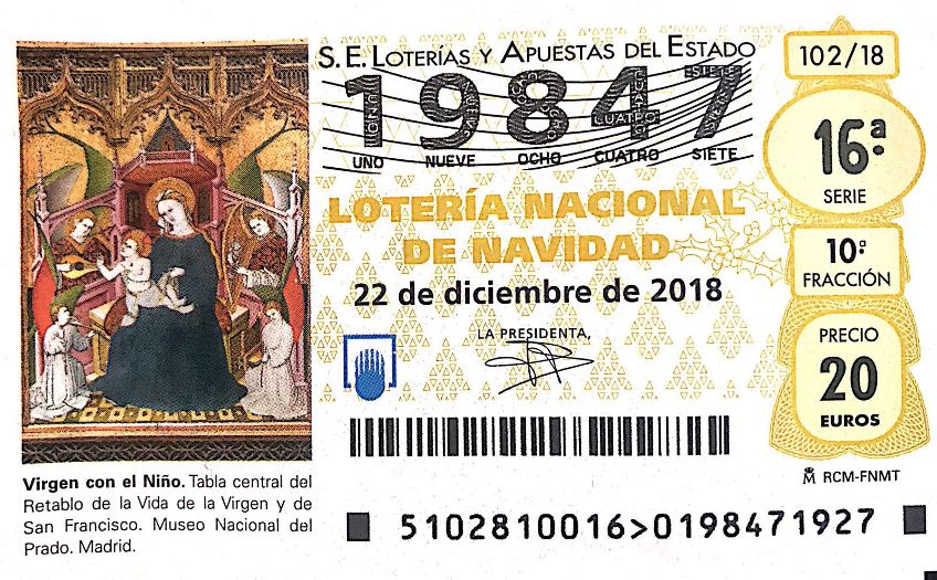 Ya está disponible la Lotería de Navidad del Colegio de Médicos de Madrid