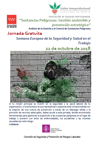 El próximo 22 de octubre, jornada sobre