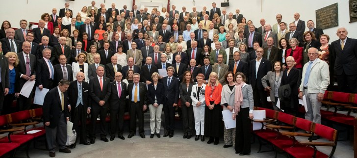 El Colegio de Médicos de Madrid rindió el pasado día 17 homenaje a los 170 nuevos Médicos Jubilados Honoríficos