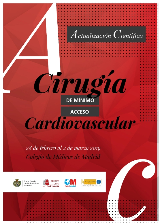 Del 28 de febrero al 2 de marzo, “Cirugía Cardiovascular de mínimo acceso”, primer título del novedoso programa formativo