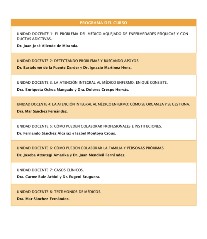 Abierto el plazo de inscripción para realizar el curso online sobre la atención integral al médico enfermo de la FFOMC