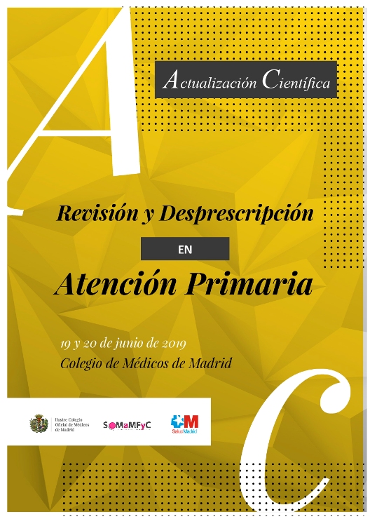 “Revisión y desprescripción en AP”, nuevo curso de “Actualización Científica”, que se celebrará en el ICOMEM los días 19 y 20 de junio