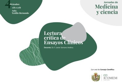 Cartel taller lectura crítica de análisis clínicos