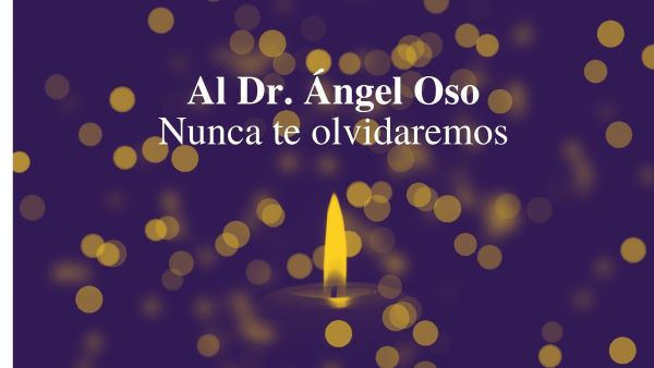 Fallecimiento Dr. Ángel Oso