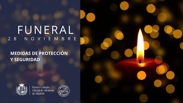 Medidas de seguridad y protección en el funeral por los médicos fallecidos durante la pandemia