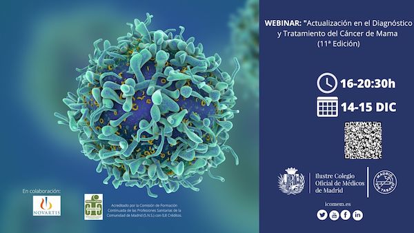 WEBINAR: “Curso de actualización en cáncer de mama
