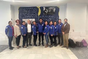 Visita guiada durante estancia formativa en España