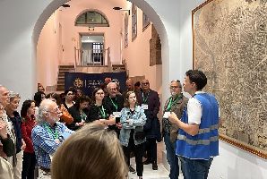 El legado de Cajal cobra vida en la visita guiada del Congreso de la JPS en el Colegio de Médicos de Madrid