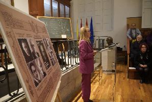 Correos presenta un sello Homenaje a la Escuela Neurohistológica Española  y a Santiago Ramón y Cajal en el ICOMEM