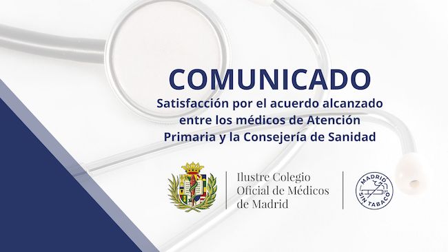 Satisfacción por el acuerdo alcanzado entre los médicos y pediatras de Atención Primaria y la Consejería de Sanidad