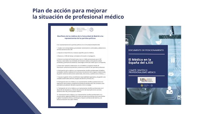 Manifiesto de los médicos de la Comunidad de Madrid a los representantes de los partidos políticos