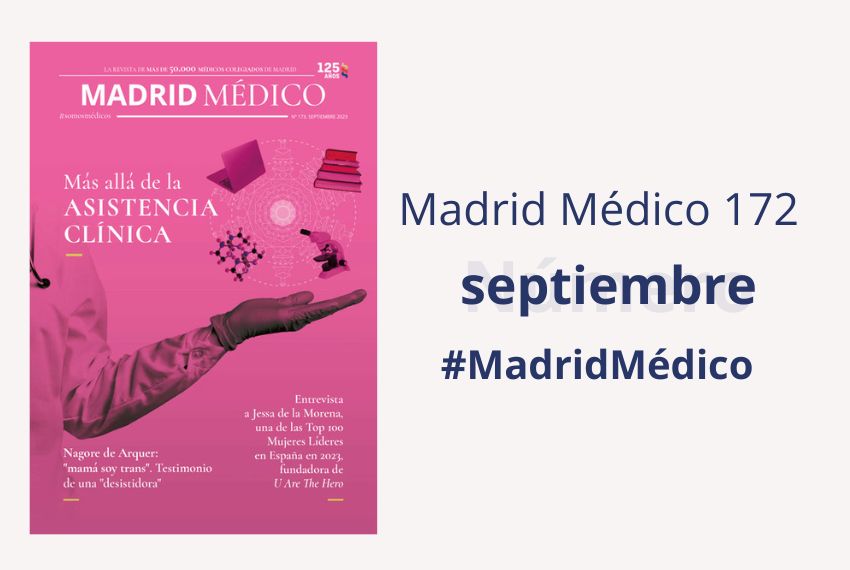 Número de septiembre de 2023 de la revista Madrid Médico del ICOMEM