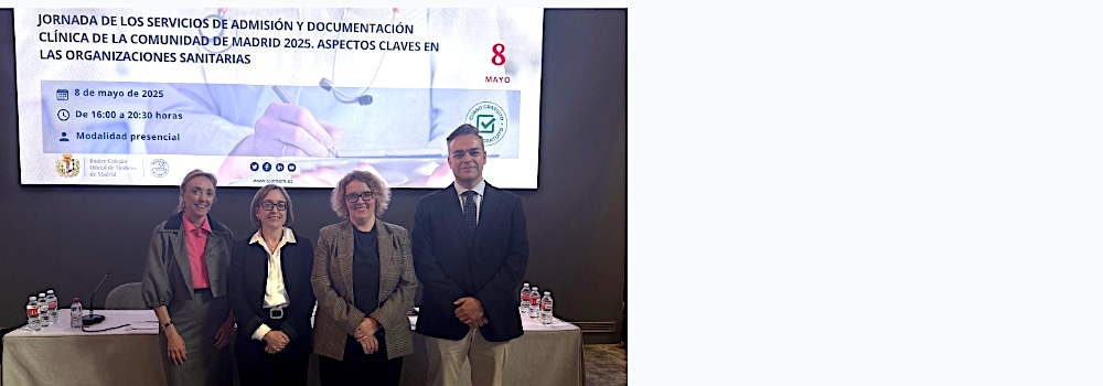 La Comunidad de Madrid analiza el papel estratégico de los médicos de Admisión y Documentación Clínica en las organizaciones sanitarias