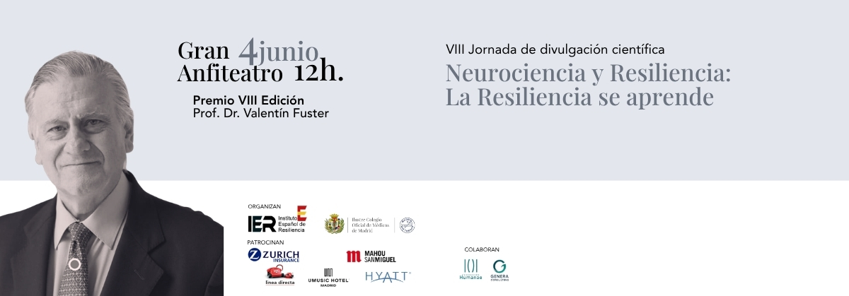 Valentín Fuster recibirá el VIII Premio Resiliencia en el ICOMEM