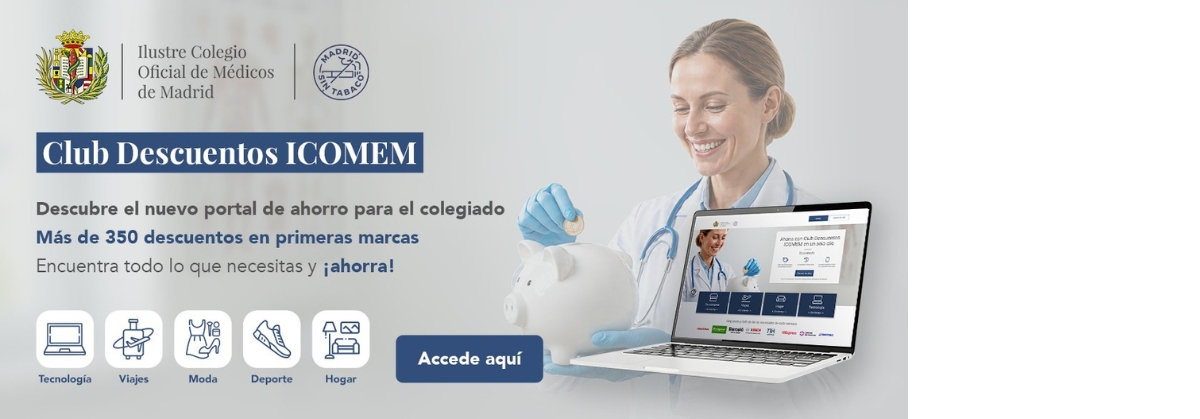 El ICOMEM lanza una nueva plataforma de descuentos para sus colegiados