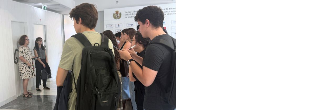 COLABORACIÓN UNIVERSIDADES: Los alumnos de Medicina de la UCM y la UCJC se acercan a la historia médica en el ICOMEM