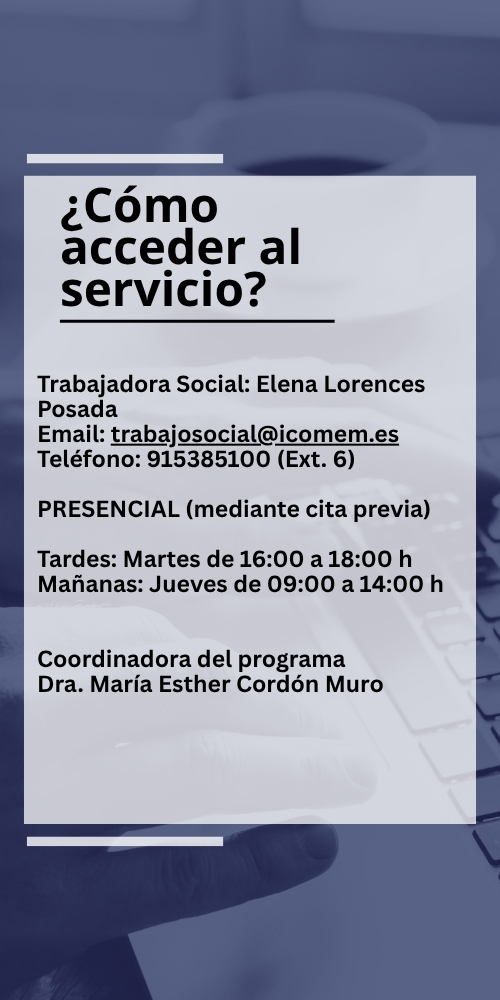 Área de Protección Social del ICOMEM