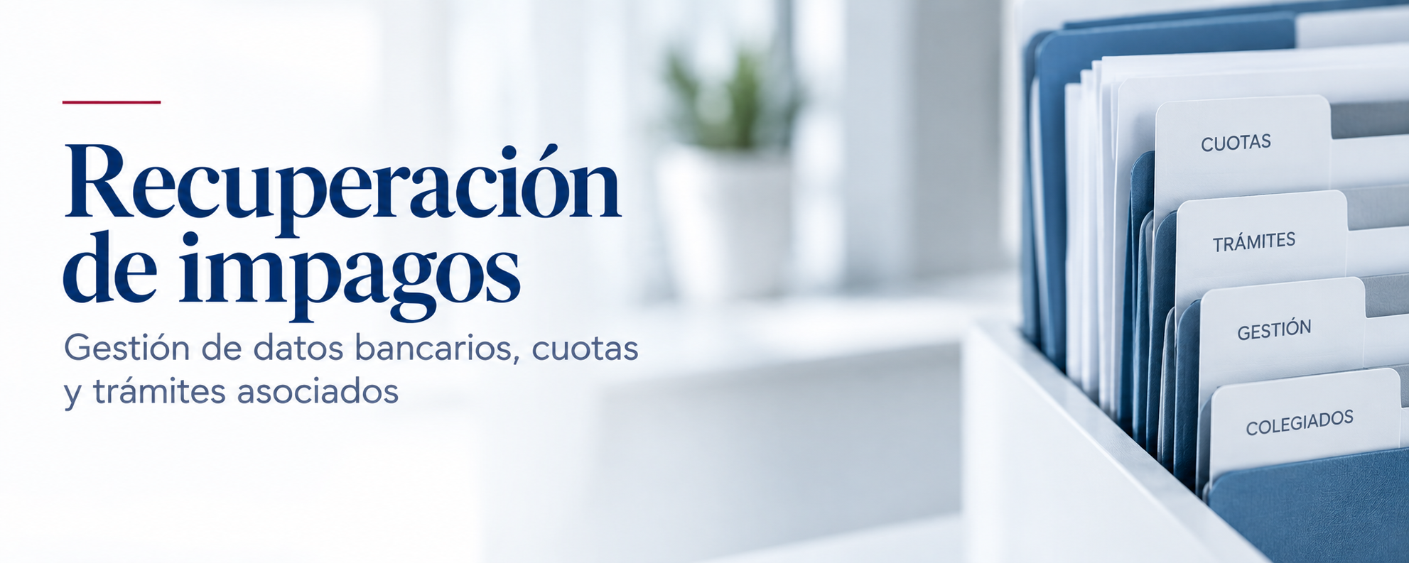 Actualización de datos bancarios